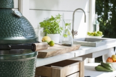 Big green Egg et evier