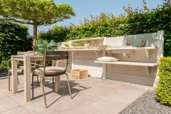 cuisine extérieure , jardin